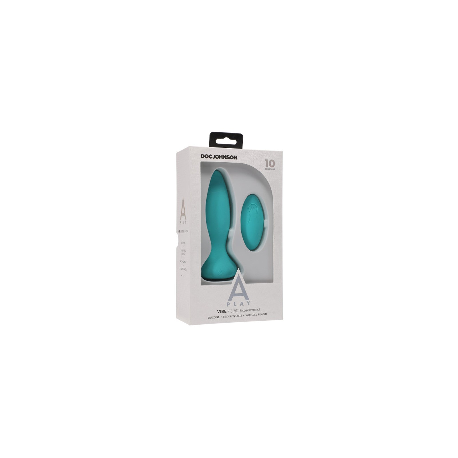 Plug Anal Recargable A-Play Vibe con Control Remoto