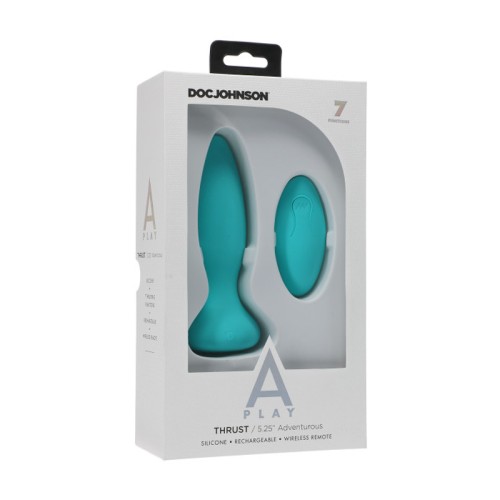 A-Play Thrust Rechargeable Silicone Anal Plug