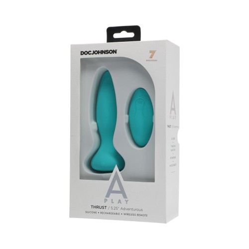 A-Play Plug Anal Silicona Recargable Thrust