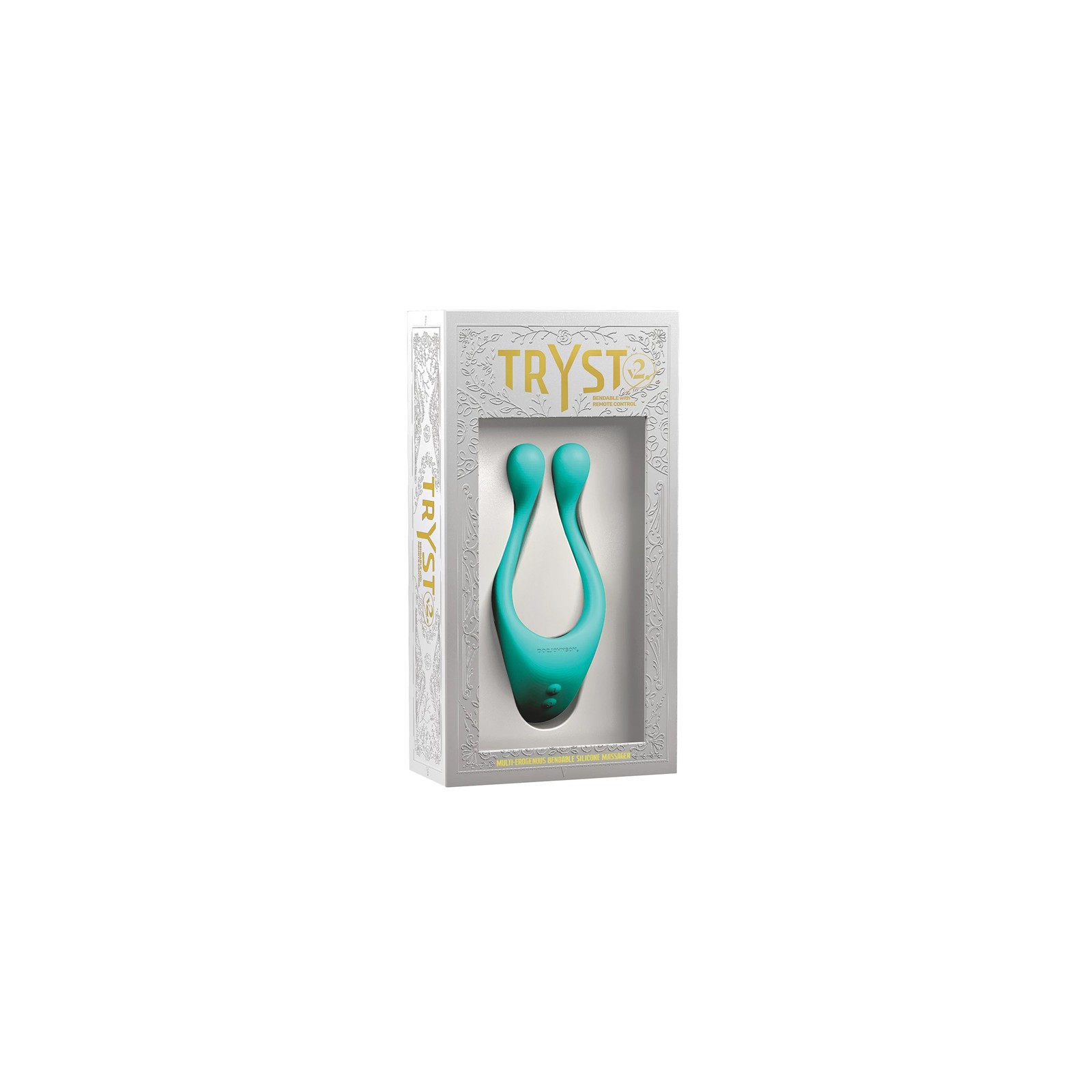 TRYST V2 Masajeador Multi Zona Erógena Flexible con Control Remoto Mint