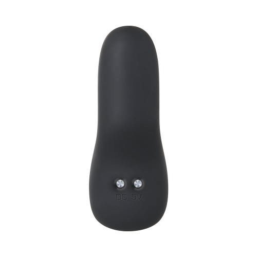 Evolved Plug & Play Plug Anal Silicona Vibrante Negro Control Remoto Recargable