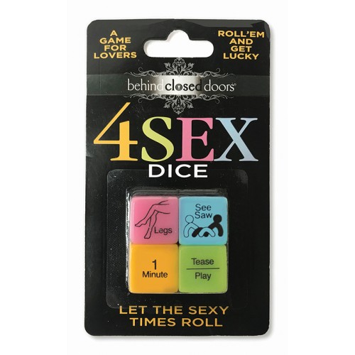 4 Sex Dice Fun Foreplay Game