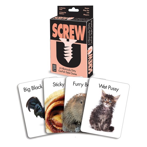 Juego de Cartas Screw U Picante para Adultos