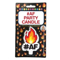 #AF Party Candle for Celebrations