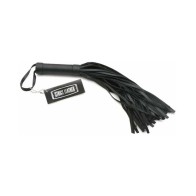 Pleather Pleasure Mini Flogger - Compact and Sensational