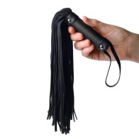 Pleather Pleasure Mini Flogger - Compact and Sensational