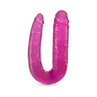 Dildo Doble Cabeza B Yours de 18 in. Rosa