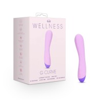 Wellness G Curve Rechargeable G-Spot Vibrator Purple