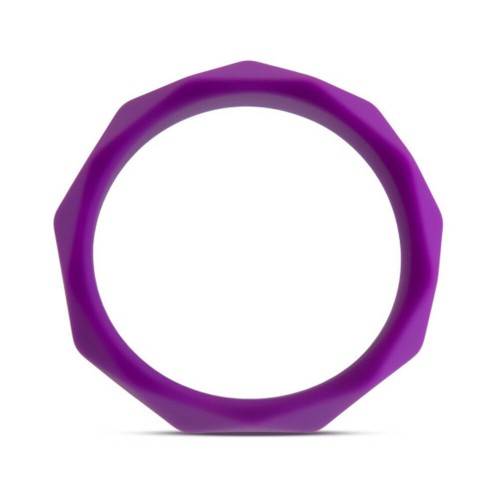 Wellness Geo Silicone Cockring for Enhanced Stamina