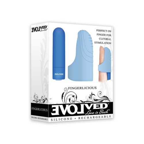 Evolved Fingerlicious Silicone Finger Vibrator