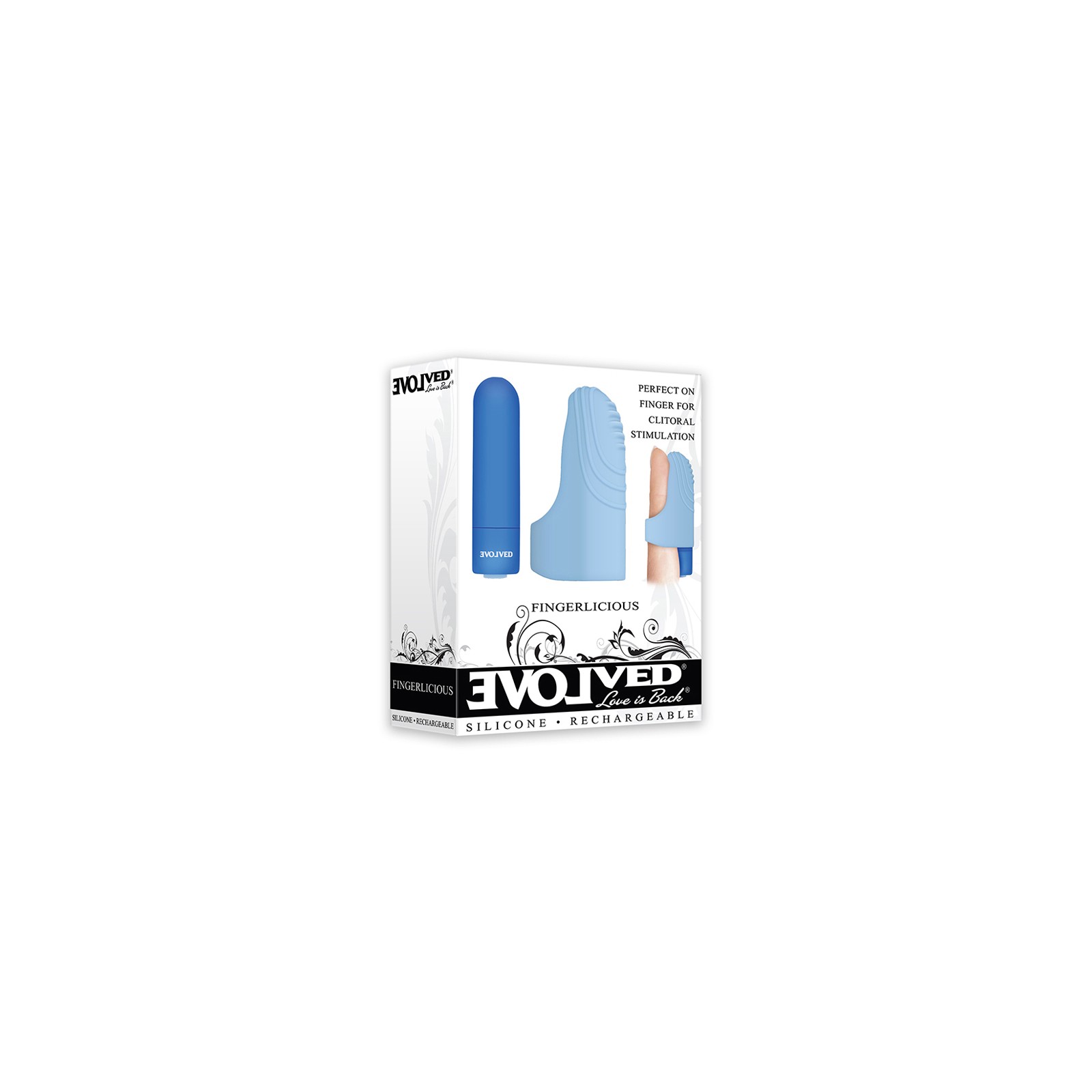 Evolved Fingerlicious Silicone Finger Vibrator