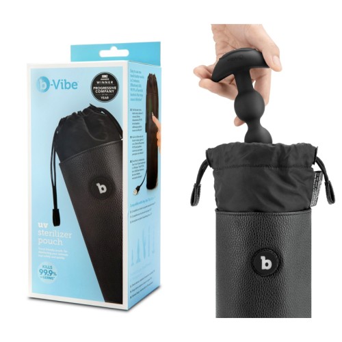 Bolsa Esterilizadora UV b-Vibe para Limpieza Segura de Juguetes