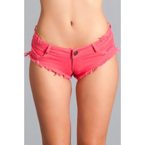 Sexy Cut Off Low Waist Booty Denim Shorts for Stylish Looks