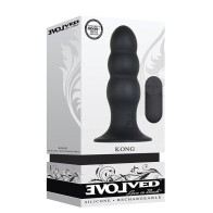 Evolved Kong Plug Anal Vibrante Control Remoto