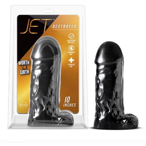 Jet Destroyer Realistic 10 Inch Dildo with Balls