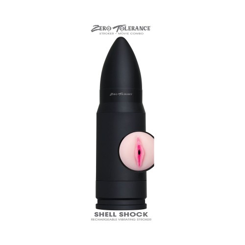 Masturbador Vibra Shell Shock Bullet de Zero Tolerance Para Jugar Emocionante