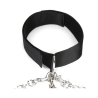 Lux Fetish Collar and Leash Set