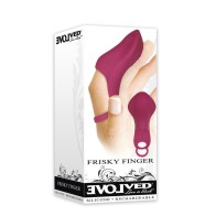 Frisky Finger Rechargeable Vibrator for Pleasure