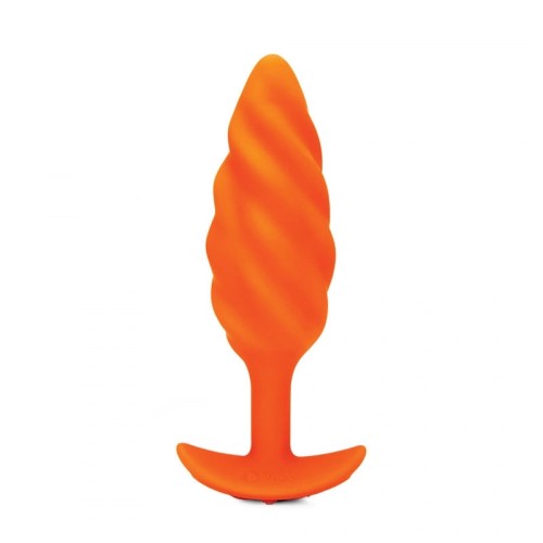 b-Vibe Swirl Rechargeable Anal Plug with Vibrations