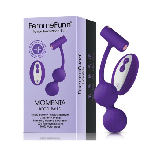 Bolas Kegel Recargables y Control Remoto FemmeFunn Momenta