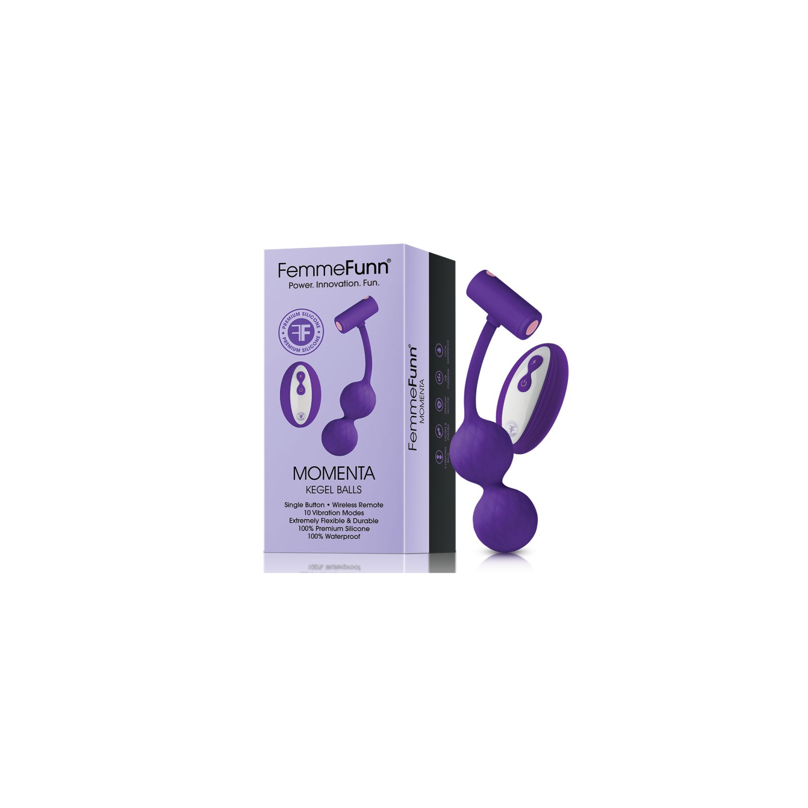 Bolas Kegel Recargables y Control Remoto FemmeFunn Momenta