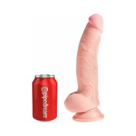 Dildo King Cock Plus de 8 in. para Experiencias Realistas