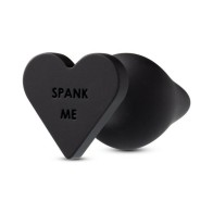 Temptasia Plug Anal Spank Me | Plug de Silicona con Base en Forma de Corazón