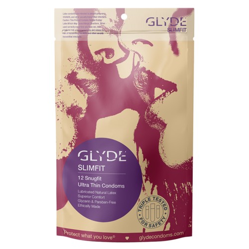 Condones Glyde Slimfit Ajuste Ajustado para Comodidad Óptima