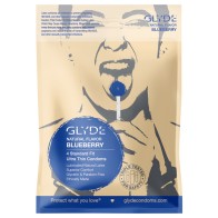 Condones Glyde Ultra Sabor Arándano para Placer Delicado