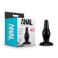 Anal Adventures Pleasure Plug Black