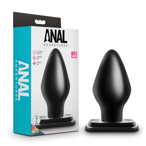 Anal Adventures XL Plug Black