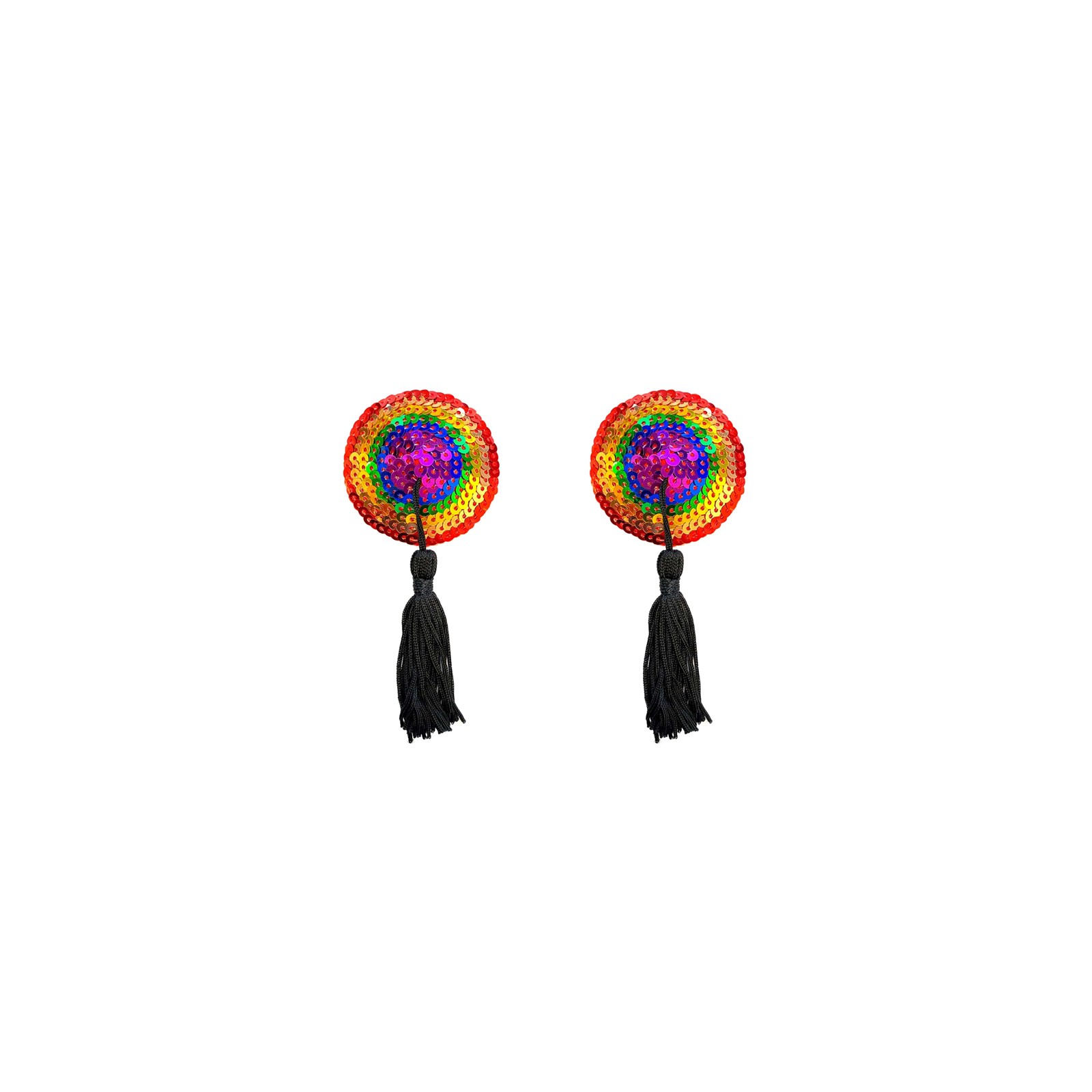 Neva Nude Reusable Burlesque Rainbow Pasties