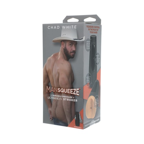 Man Squeeze ULTRASKYN Stroker Chad White