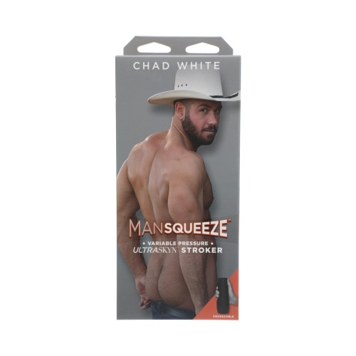 Man Squeeze ULTRASKYN Stroker Chad White