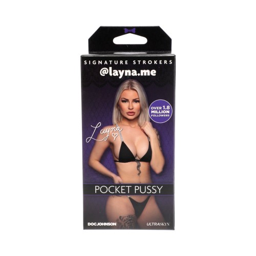 Signature Strokers @layna.me ULTRASKYN Pocket Pussy Vanilla