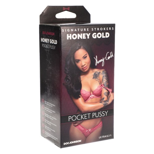 Masturbador Honey Gold ULTRASKYN de Signature Strokers