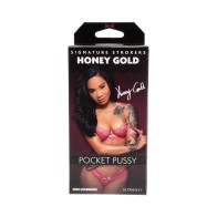 Masturbador Honey Gold ULTRASKYN de Signature Strokers