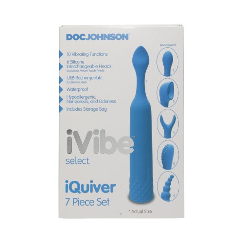 iVibe Select iQuiver 7 Piece Vibrator Set