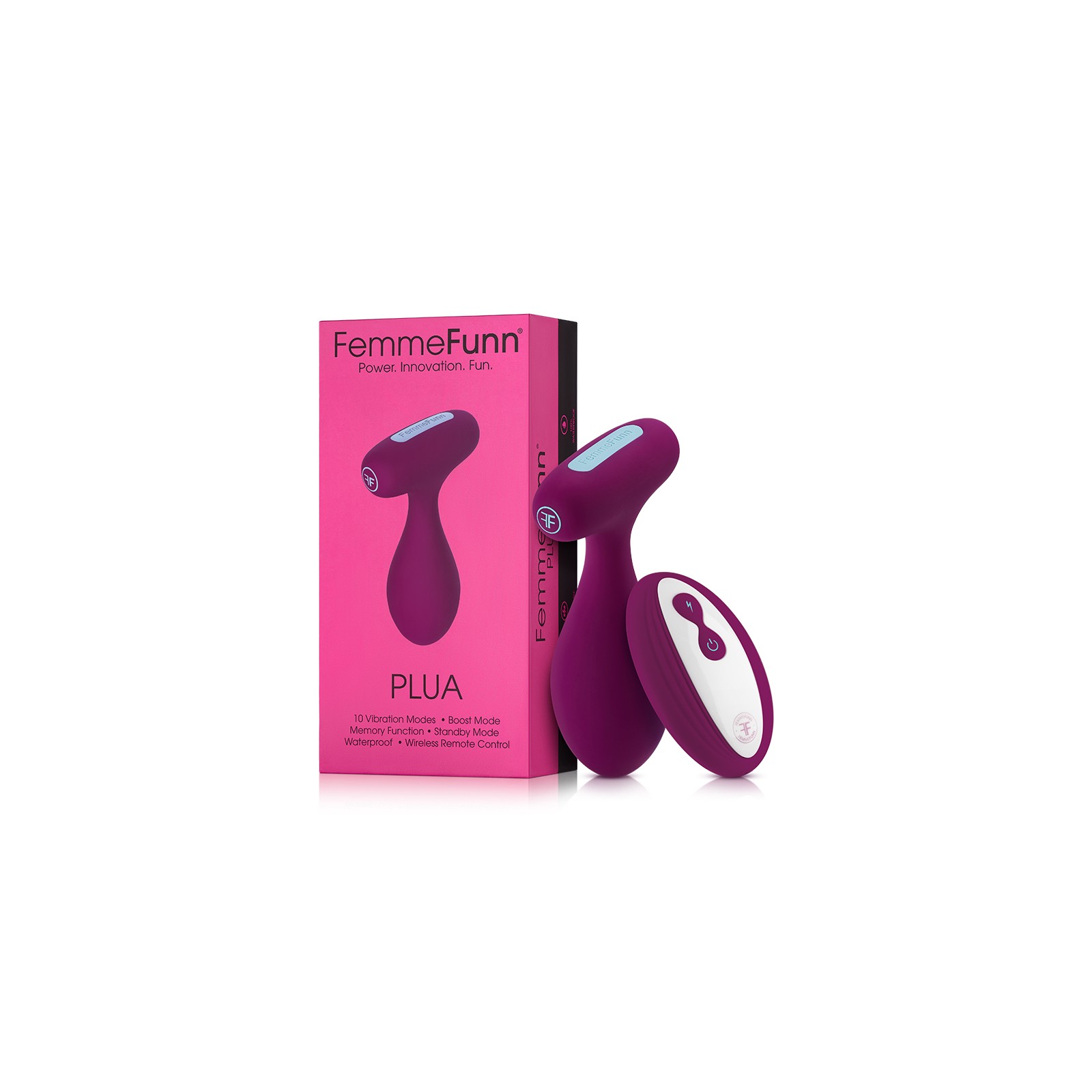 FemmeFunn Plua Anal Plug Vibrante Silicona Recargable