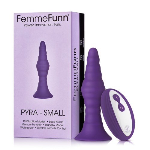 Plug Anal Reacargable FemmeFunn Pyra con Control Remoto