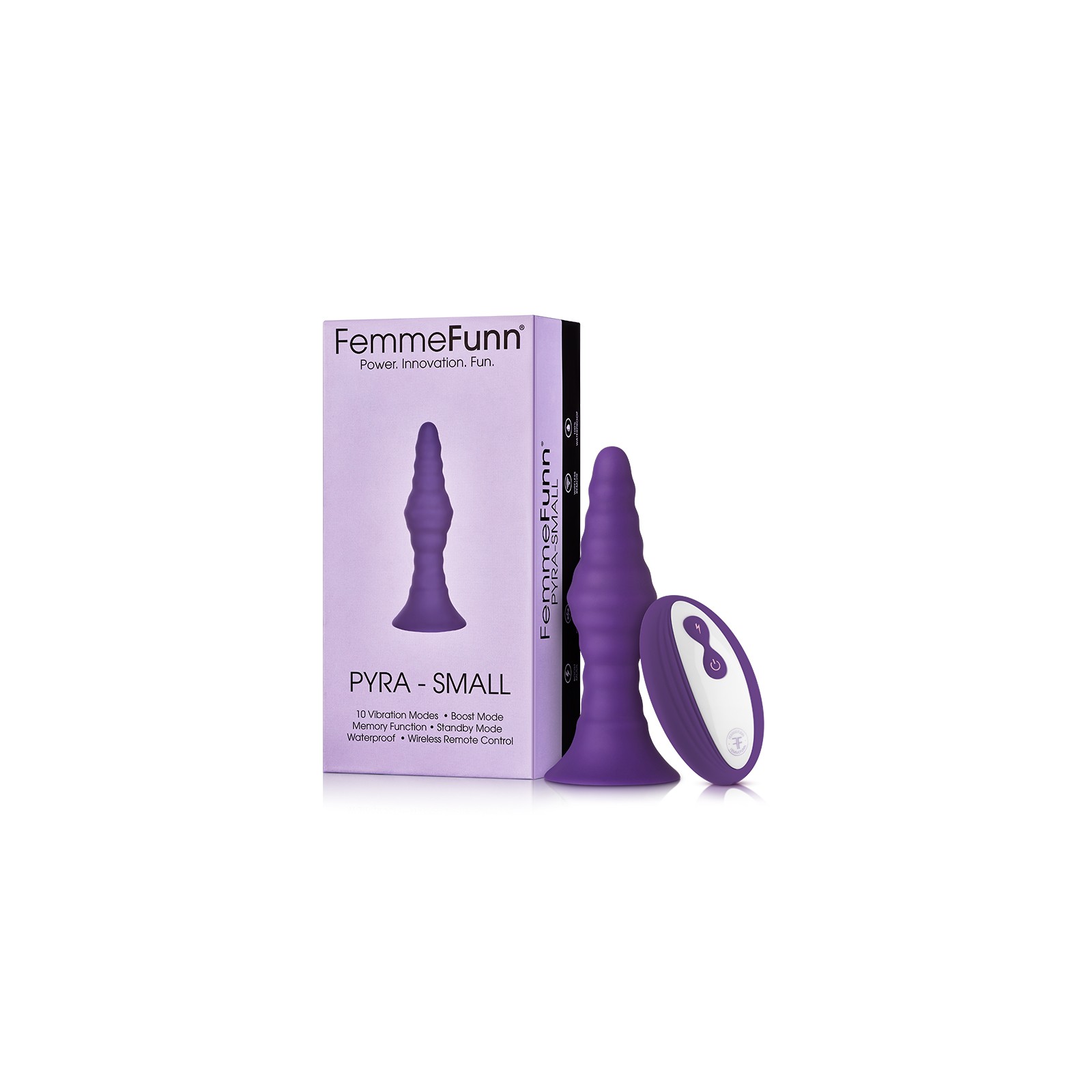 Plug Anal Reacargable FemmeFunn Pyra con Control Remoto