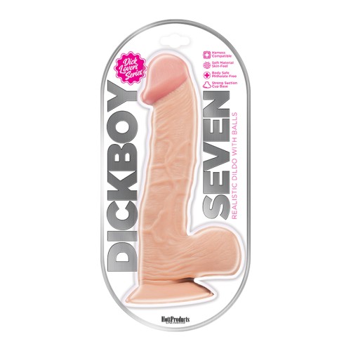 Dick Boy 7in Realistic Dildo with Suction Cup