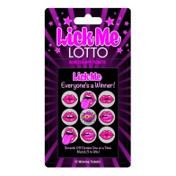 Lick Me Lotto Boletos Rasca y Gana