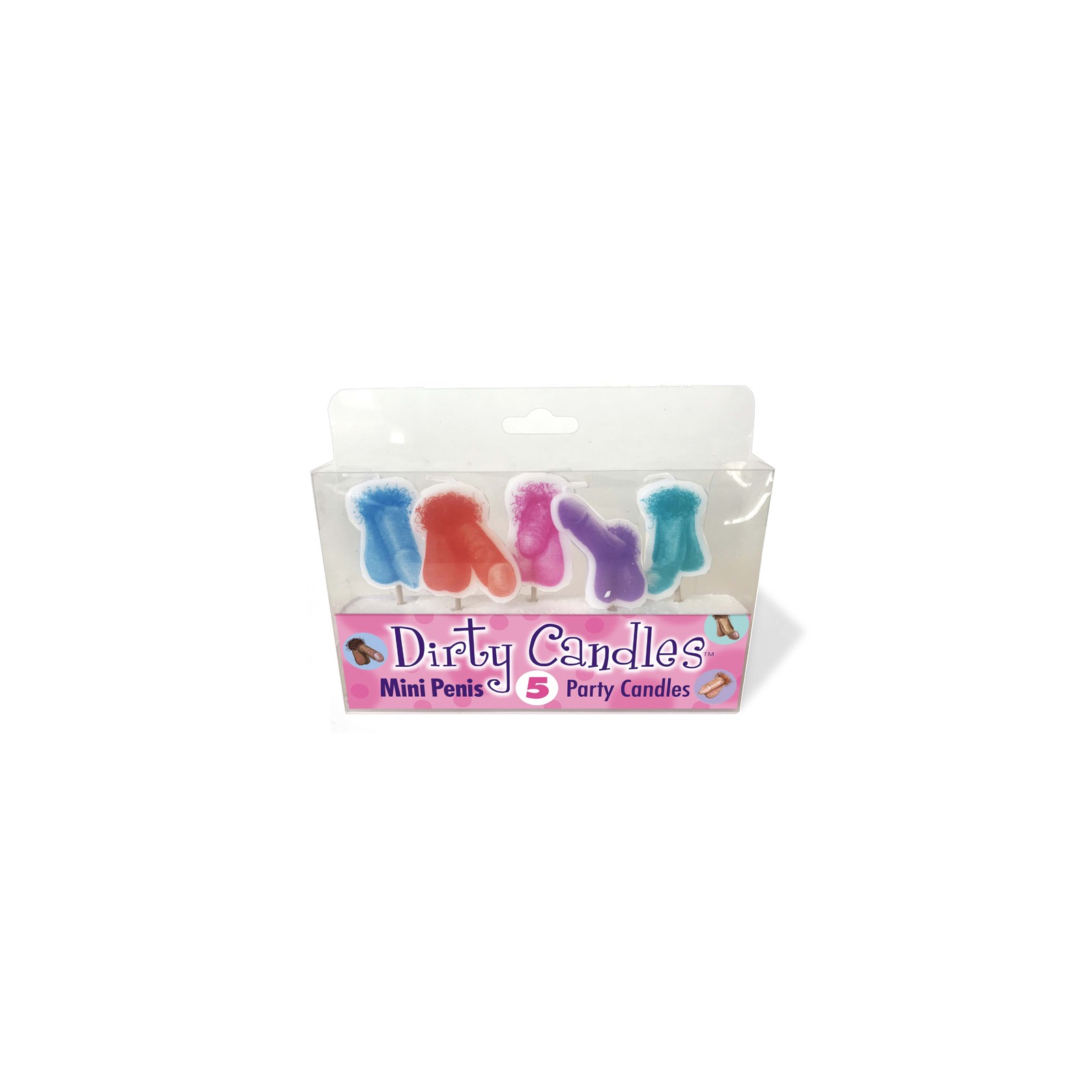 Dirty Penis Candles - Fun Mini Party Set