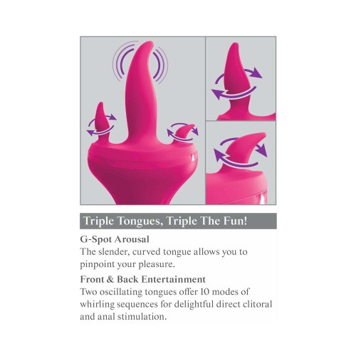 Pipedream 3Some Holey Trinity Vibrator - Ultimate Pleasure