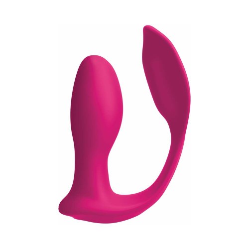 Pipedream 3Some Double Ecstasy Dual Stimulation Silicone Vibrator