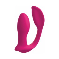 Pipedream 3Some Vibrador de Silicona Estimulación Dual Doble Éxtasis