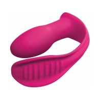 Pipedream 3Some Vibrador de Silicona Estimulación Dual Doble Éxtasis