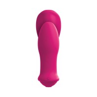 Pipedream 3Some Vibrador de Silicona Estimulación Dual Doble Éxtasis