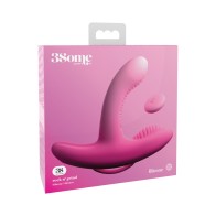 Pipedream Rock n' Grind Dual Stimulation Silicone Vibrator Pink